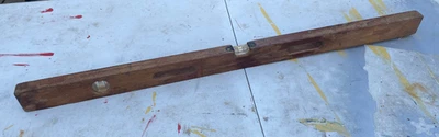 Vintage J Rabone Mahogany Wooden spirit Level, 3ft, 36inches, - Image 1 of 2