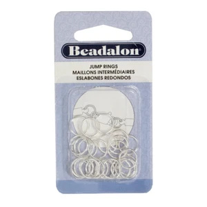 Beadalon® Runde Biegeringe Schmuckteile * versch. Farben & Größen - Picture 1 of 4