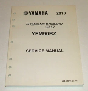 Yamaha 2010 Raptor 90 Service Manual Yfm90r Yfm 90r Repair Shop - Foto 1 di 5