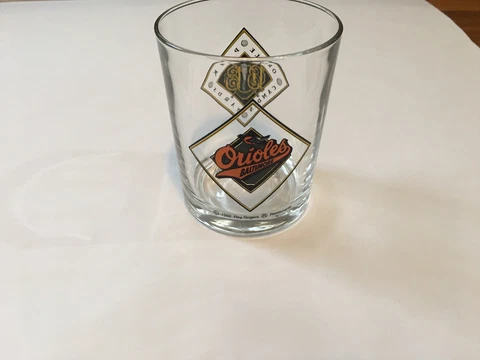 Baltimore Orioles Vtg Glass Camden Yards Roy Rogers Restaurants 1992 MLB Cover