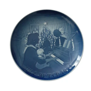 Bing & Grondahl Porcelain Christmas Plate 1971 Piano B&G Copenhagen Denmark 7" - Picture 1 of 5