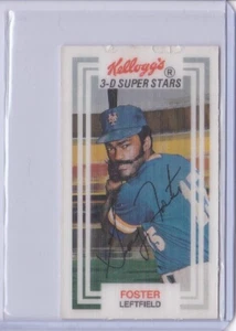 1983 Kellogg's 3-D Baseball Super Stars #22 George Foster New York Mets - Picture 1 of 2