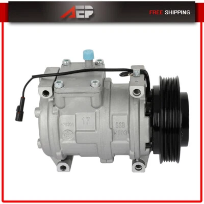 Compresor de aire acondicionado CO 22021C para Jeep Grand Cherokee 1993-1997 1998 4,0 L Foto 1 de 4