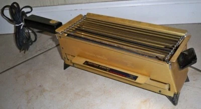 De colección Sin Humo HIBACHI ELÉCTRICO por Meteor M-181 ~ Parrilla Interior PROBADA FUNCIONA Foto 1 de 4