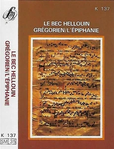 Le Bec Hellouin L Epiphanie Gregorien Gregorian Chant Epiphany CASSETTE ALBUM - Picture 1 of 9