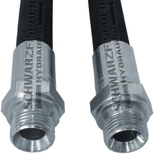 Manguera hidráulica 2SC DN12 G1/2" AGR/AGR BSP rosca pulgadas longitud hasta 9000 mm - Imagen 1 de 4