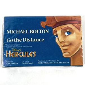 Michael Bolton - Go The Distance / Hercules (Cassette Tape Single 1997) SEALED - Picture 1 of 6
