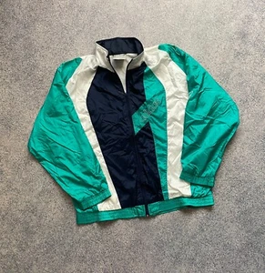 Vintage Adidas Track Jacket 90s Tracksuit Nylon Size D7 (L) Top Multicolor Retro - Picture 1 of 11