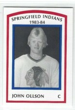 1983-84 Springfield Indians (AHL) John Ollson