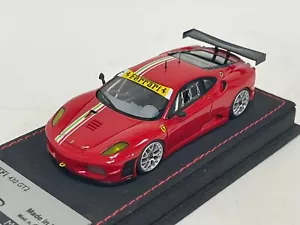 1/43 Tecnomodel Ferrari 430 GT2 2009 in rot mit italienischer Flagge #01/10 TM41A - Bild 1 von 11