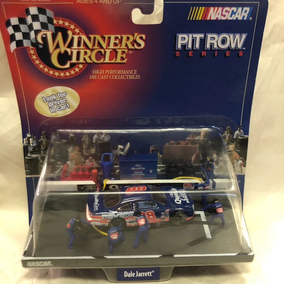 Dale Jarrett #88 Pit Row Series Diecast NASCAR 1998 Winner's Circle