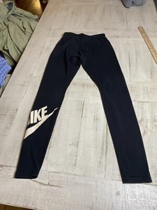 Mujer Nike Just Do It Negro Pequeño Leggings - Imagen 1 de 4