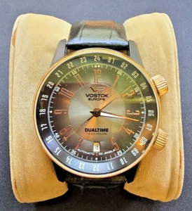 Beautiful VOSTOK EUROPE GAZ-14 Limousine DualTime Watch Limited Edition 457/3000 - Picture 1 of 9