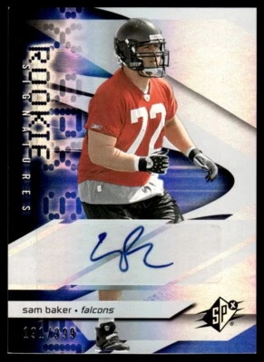 2008 SPX ROOKIE SIGNATURES /399 SAM BAKER - Image 1 of 2