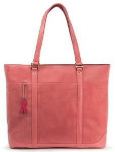 Mobile Edge 15"- 17.3" Faux-Suede Laptop Tote (Pink) - Picture 1 of 6