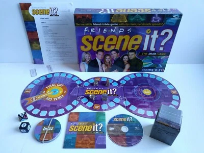 2005 Mattel FRIENDS Scene-It? DVD Trivia Board Game 100% COMPLETE / TESTED Fun! - Image 1 of 4