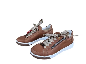 Zapatillas Ara High Soft Mujer Reino Unido Talla 4 (EU 37) Marrón Zapatos con Cordones - Imagen 1 de 8