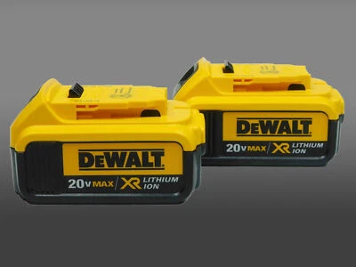Par de baterías de iones de litio Dewalt DCB204 4.Ah 20V MAX* Premium XR (paquete de 2) Foto 1 de 4