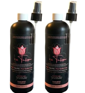 2 Tweak'd by Nature No 22 TULIPIA FLOWER Revitalizing Hair Treatment Mist 16 oz - Picture 1 of 5