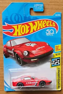 FJY42-D9C0L HOT WHEELS GREDDY NISSAN FAIRLADY Z SPEED GRAPHICS RED - Bild 1 von 2