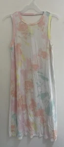 art class Kids Girls Tie Dye Rayon Lightweight Sleeveless Dress Multi L 10/12 - Picture 1 of 6