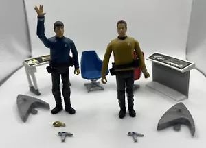 Star Trek Galaxy Collection 3.75" Playmates (Kirk & Spoke Figures) 2009 Complete - Picture 1 of 18