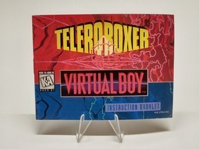 Teleroboxer Virtual Boy MANUAL ONLY