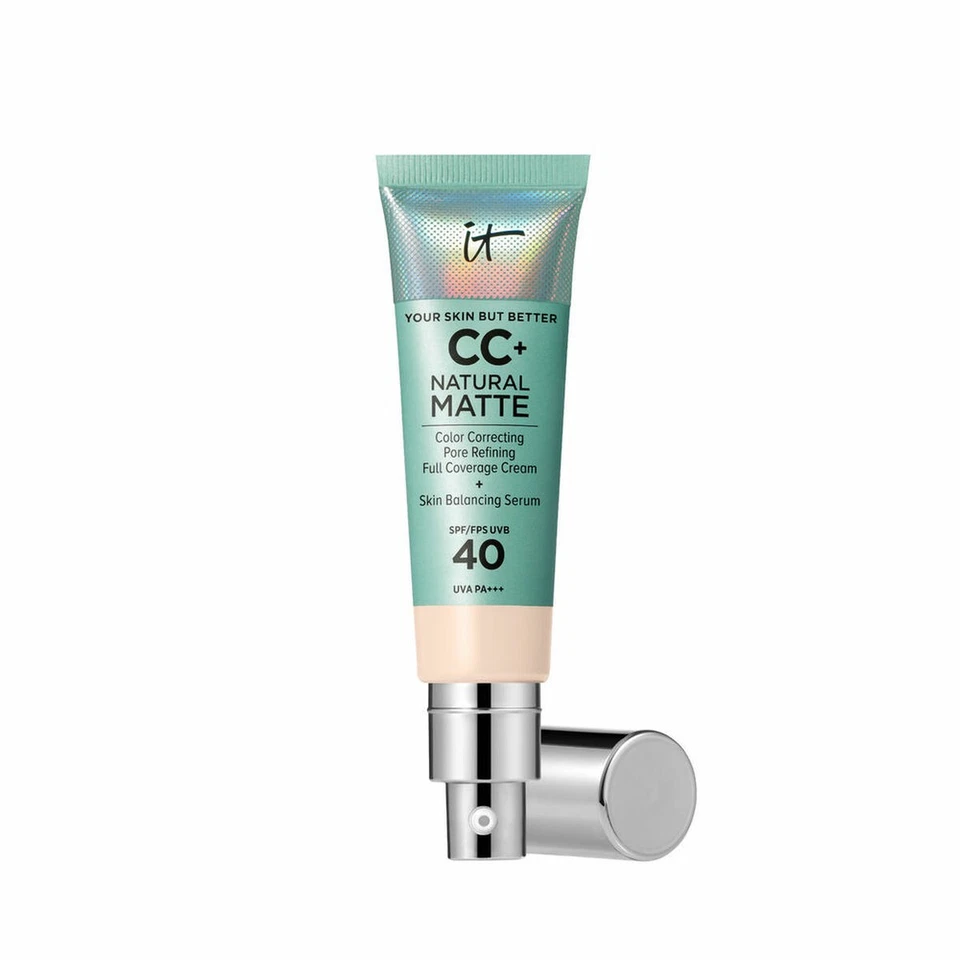 CC Cream It Cosmetics CC+ NATURAL MATTE Fair Porcelaine Spf 40 32 ml - Bild 1 von 1