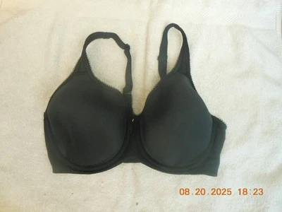 U - WACOAL / 36D / #853192 / LEVEMENTE FORRADO / ALÇA LARGA / PRETO 😎😎😎😎😎😎😎 - Imagem 1 de 4