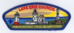 USA BOY SCOUTS OF AMERICA - TOPPA SPALLA LAKE EIRE SCOUT FOCUS FUTURO CONSIGLIO - Foto 1 di 2