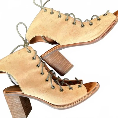 Sandalia Jeffrey Campbell Minimal con cordones talla 10 Foto 1 de 4