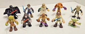 Lote de 10 figuras Hasbro Star Wars Galactic Heroes Playskool - Imagen 1 de 8