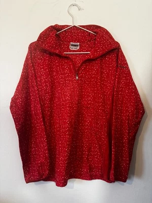 XL lightweight womens Columbia fleece Red liner Winter - Image 1 of 4