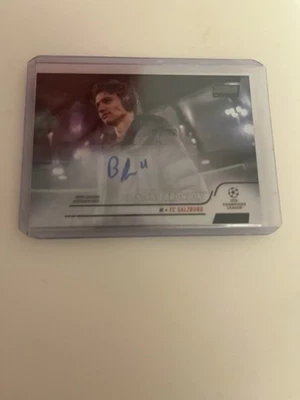 Brenden Aaronson Topps Club Stadium Chrome Auto /10 2021/22 - Image 1 of 3