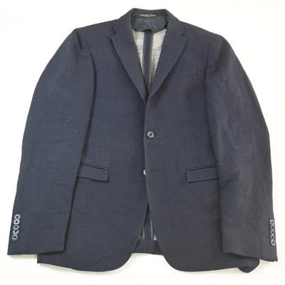 Corneliani 38R Azul Marino Suave Hombro Italia Hombres Blazer Traje Chaqueta Abrigo Deportivo Foto 1 de 4