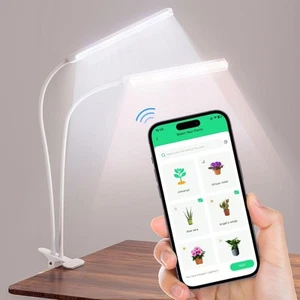 Luces inteligentes de cultivo de plantas para plantas de interior funciona con Alexa Google Home - Imagen 1 de 4