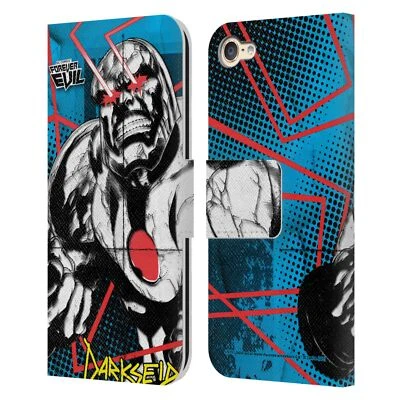 JUSTICE LEAGUE DC COMICS DARKSEID COMIC ART LEATHER BOOK CASE APPLE iPOD TOUCH - Image 1 of 4