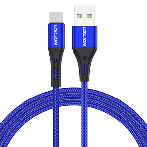 Fast Charging USB C Cable 3A Phone Charger Data Micro USB Type C Cable Universal - Picture 1 of 20