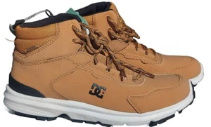 DC Meuterei Herren braun und schwarz wasserdicht High Top Herrenschuh Größe 7,5 - Bild 1 von 10