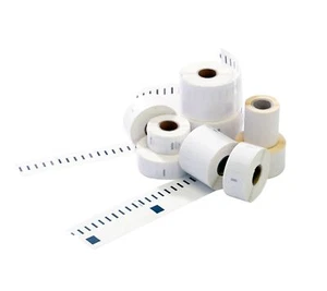 Etiquetas compat. para Brother DK22205, DK22210, DK22243, DK11208, DK11209, etc. - Zdjęcie 1 z 20