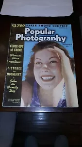 Popular Photography Magazine September 1939 - Picture 1 of 4