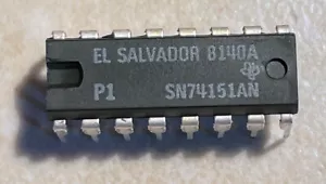 T.I. SN74151AN - 1 di 8 Selettore dati/Multiplexer - NOS - Foto 1 di 1