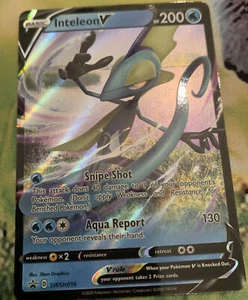 Pokémon TCG Inteleon V SWSH Black Star Promo SWSH016 Holo Promo - Picture 1 of 1