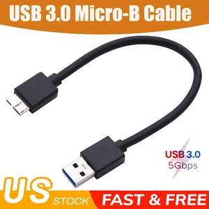 USB 3.0 Cord Cable For SEAGATE Backup Plus Slim Portable External Hard Drive HDD - Picture 1 of 12