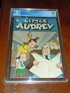 LITTLE AUDREY #2  (ST. JOHN PUBLISHING 1948)  PGX Cert. (6.5) cond.  - Foto 1 di 2