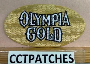 OLYMPIA GOLDBIER (OHNE RAND) PATCH - Bild 1 von 2