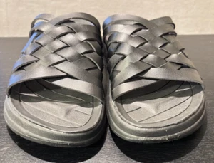 Malibu Sandalen Zuma EVO Vegan Leder Schwarz Herren Größe 6 Sandalen - Bild 1 von 9