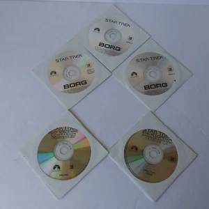 Star Trek Borg Disk 1-3, Win/Mac, Encyclopedia Disk 1-2 Version 3.0 Missing Case - Picture 1 of 8