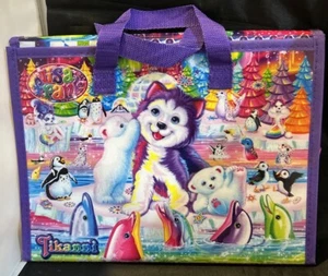 Lisa Frank Art Case Tikanni 2020 Trifold Portfolio On the Go Storage - Picture 1 of 11