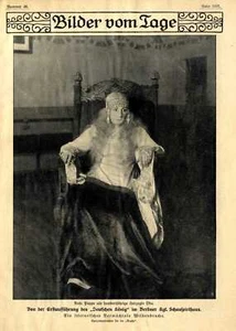 Rosa Poppe en el primer estreno del "Rey Alemán" cf. Actuación 1909 - Imagen 1 de 1